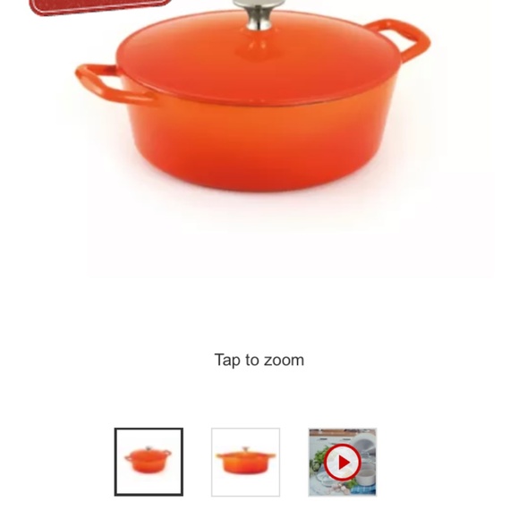 Lagostina cast iron casserole dish - Picture 2 of 3